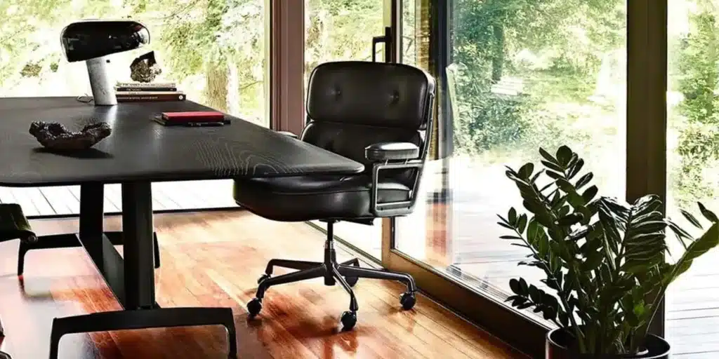 best office chair for short person - Time-Life Eames Chair Replica by Sohnne