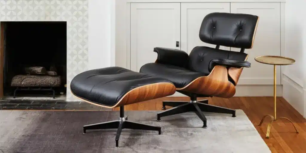 Sohnne Eames Lounge Chair and Ottoman Replica - best lounge chairs for back pain