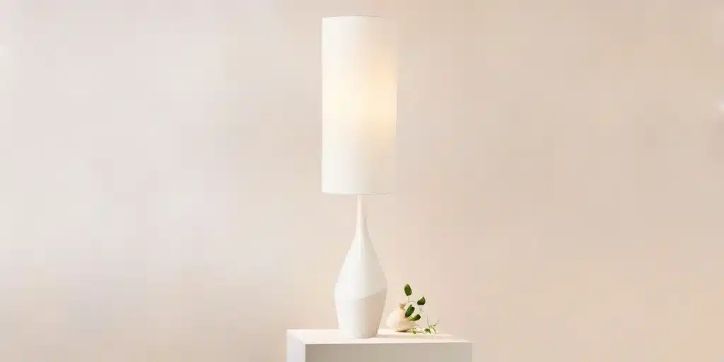 5. Asymmetry Ceramic Floor Lamp