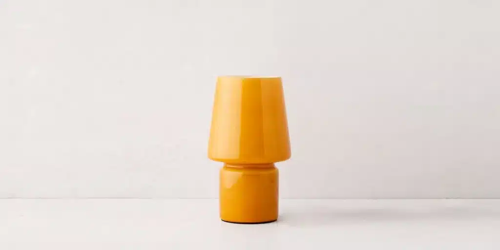 5. Little Glass Table Lamp