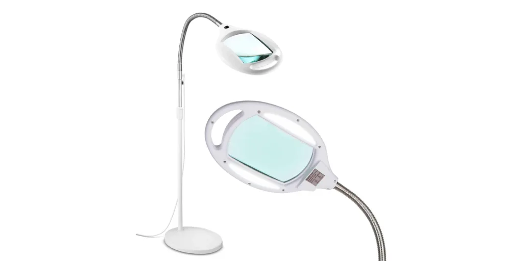 Brightech LightView Pro Magnifying Floor Lamp