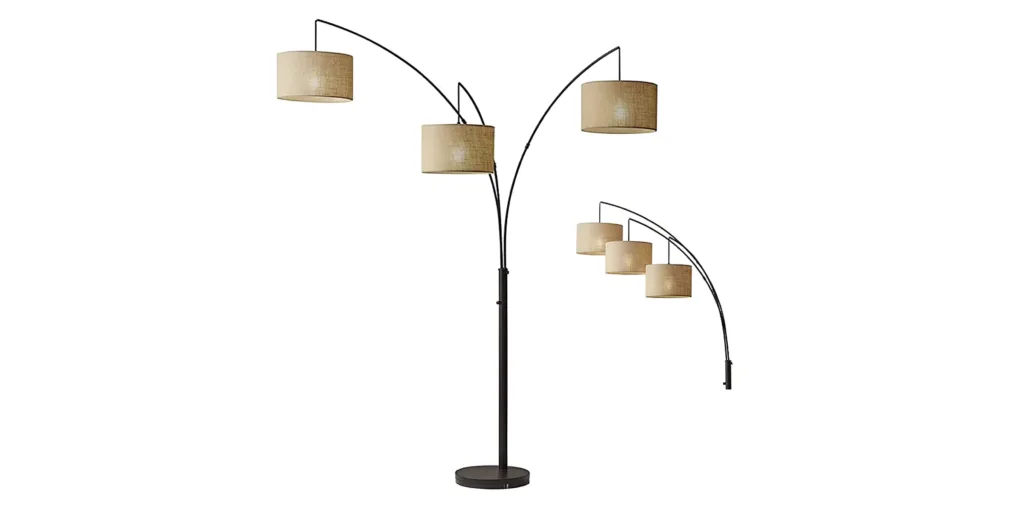 Brightech Trilage Arc Floor Lamp