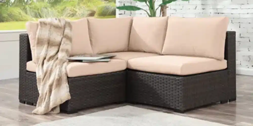 Holliston Polyethylene 3-Person Wicker Combo