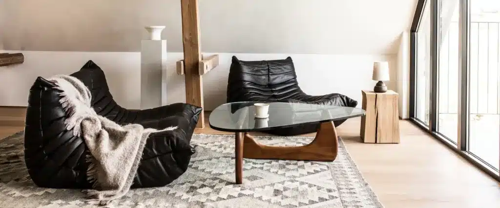 Leather Lounge Chairs