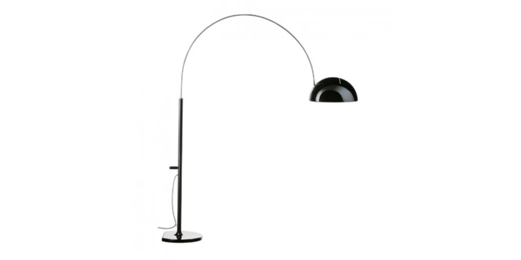 Oluce Coupe Arch Floor Lamp