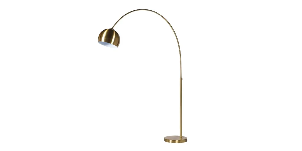Overarching Metal Shade Floor Lamp by West Elm