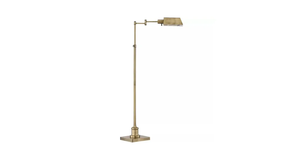 Regency Hill Jenson Aged Brass Pharmacy Floor Lamp