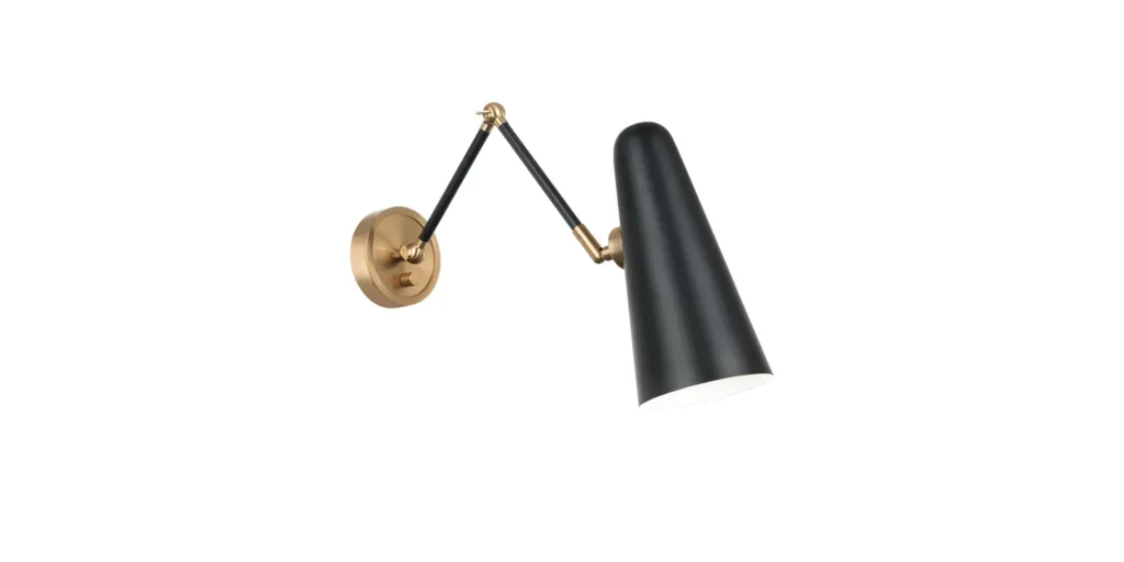 Wall Sconce with Blink Swing Arm Matteo Lighting