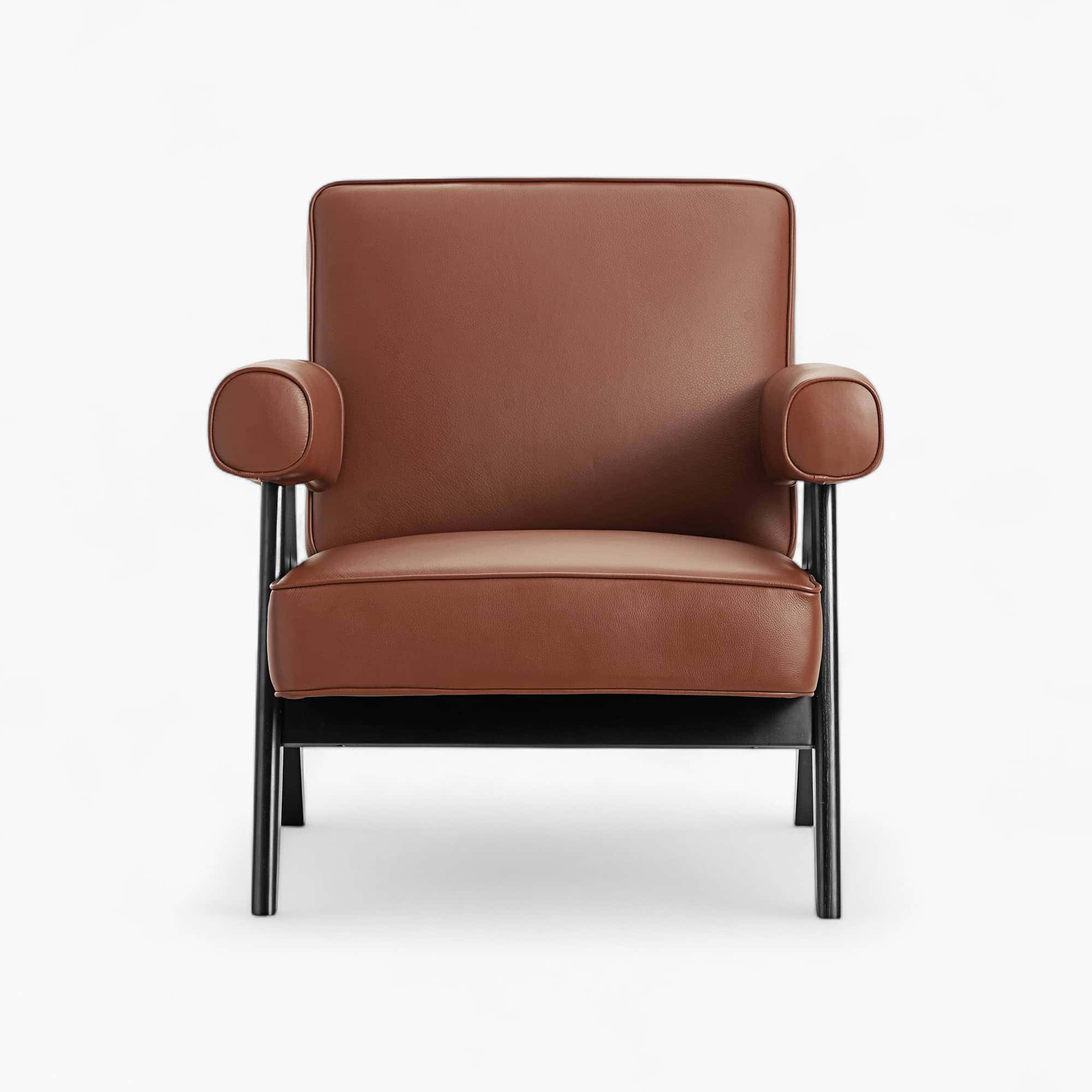 053 Capitol Complex Armchair - Brown 1 - 053 capitol complex armchair