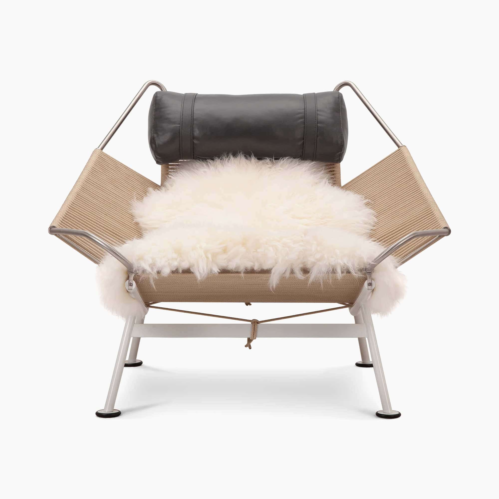 PP225 Flag Halyard Chair - Black 1 - PP225 Flag Halyard Chair