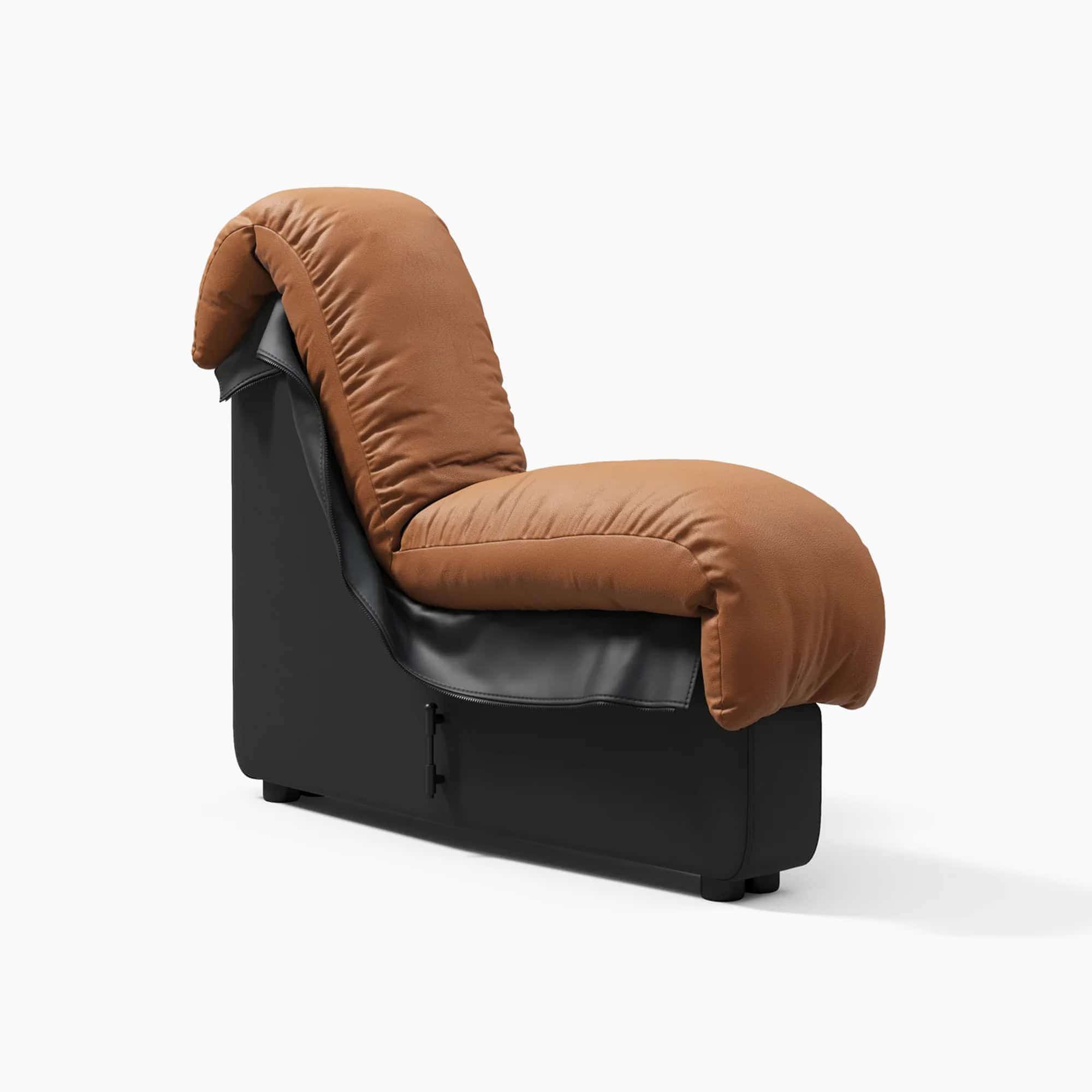 DS 600 Backrest Tan & Black (2)