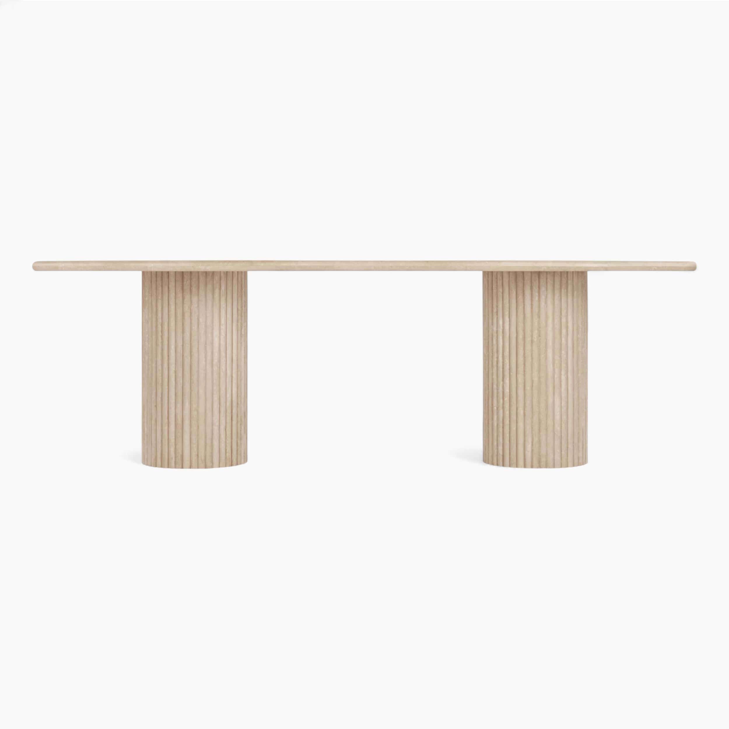 Saturn Oval Travertine 1