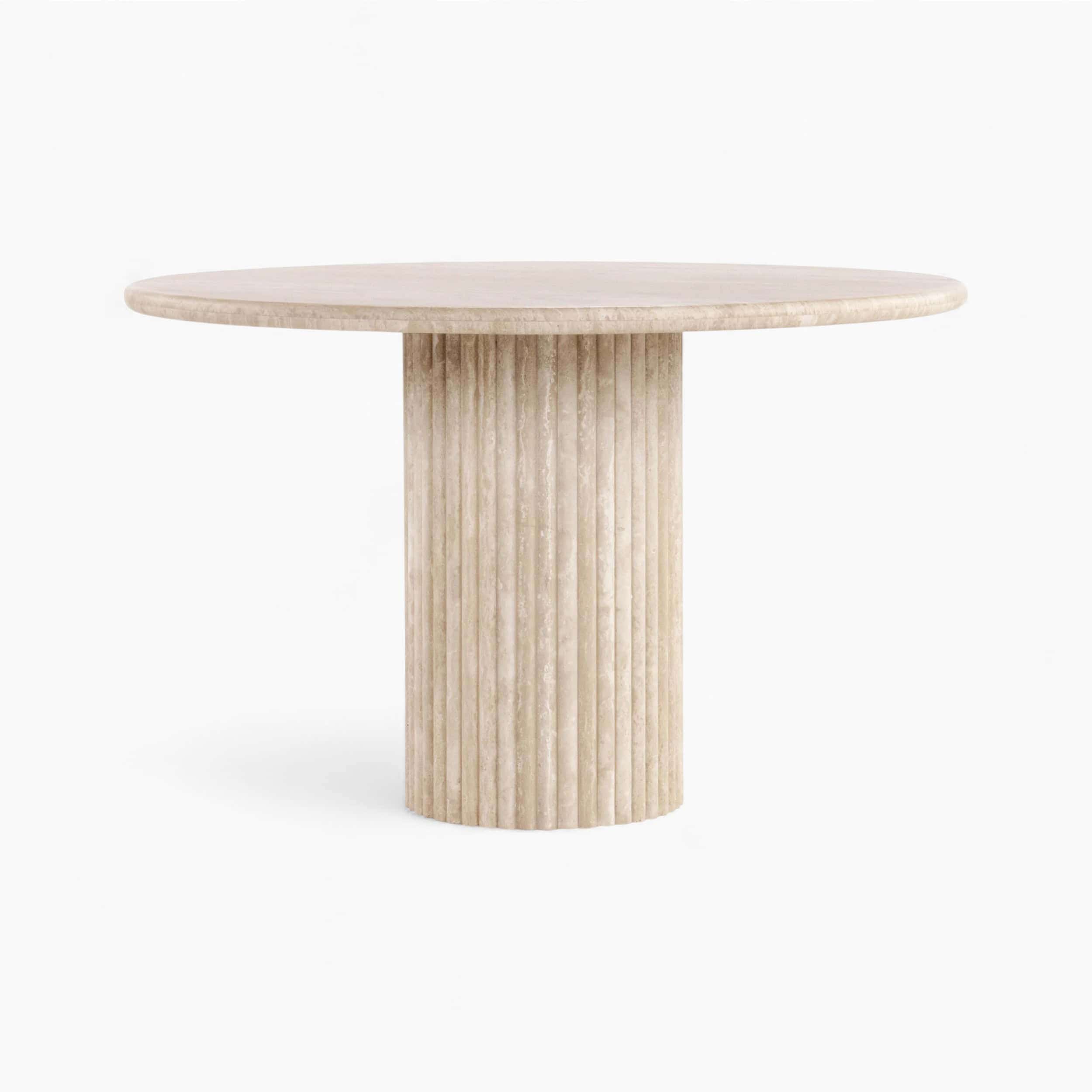 Saturn Round Travertine 1