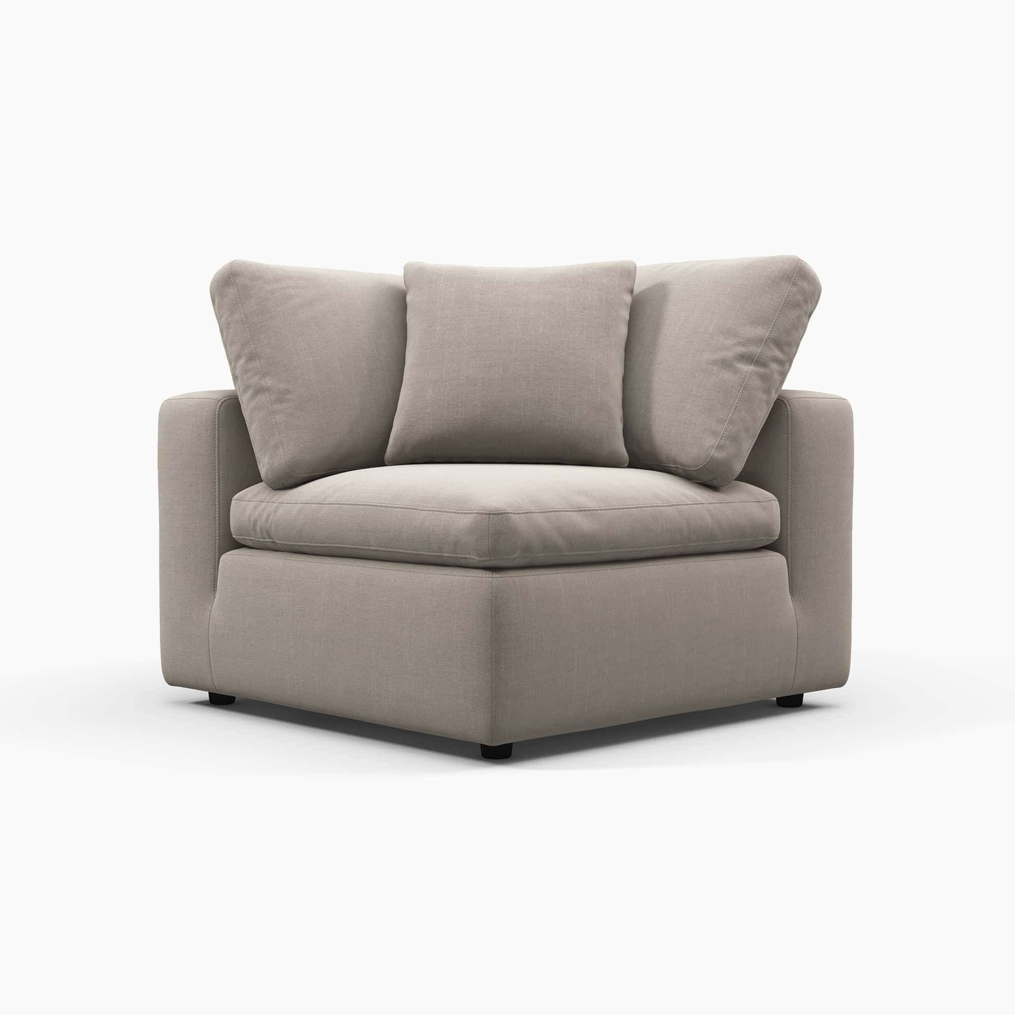 Cloud Sofa - Corner Beige (1)