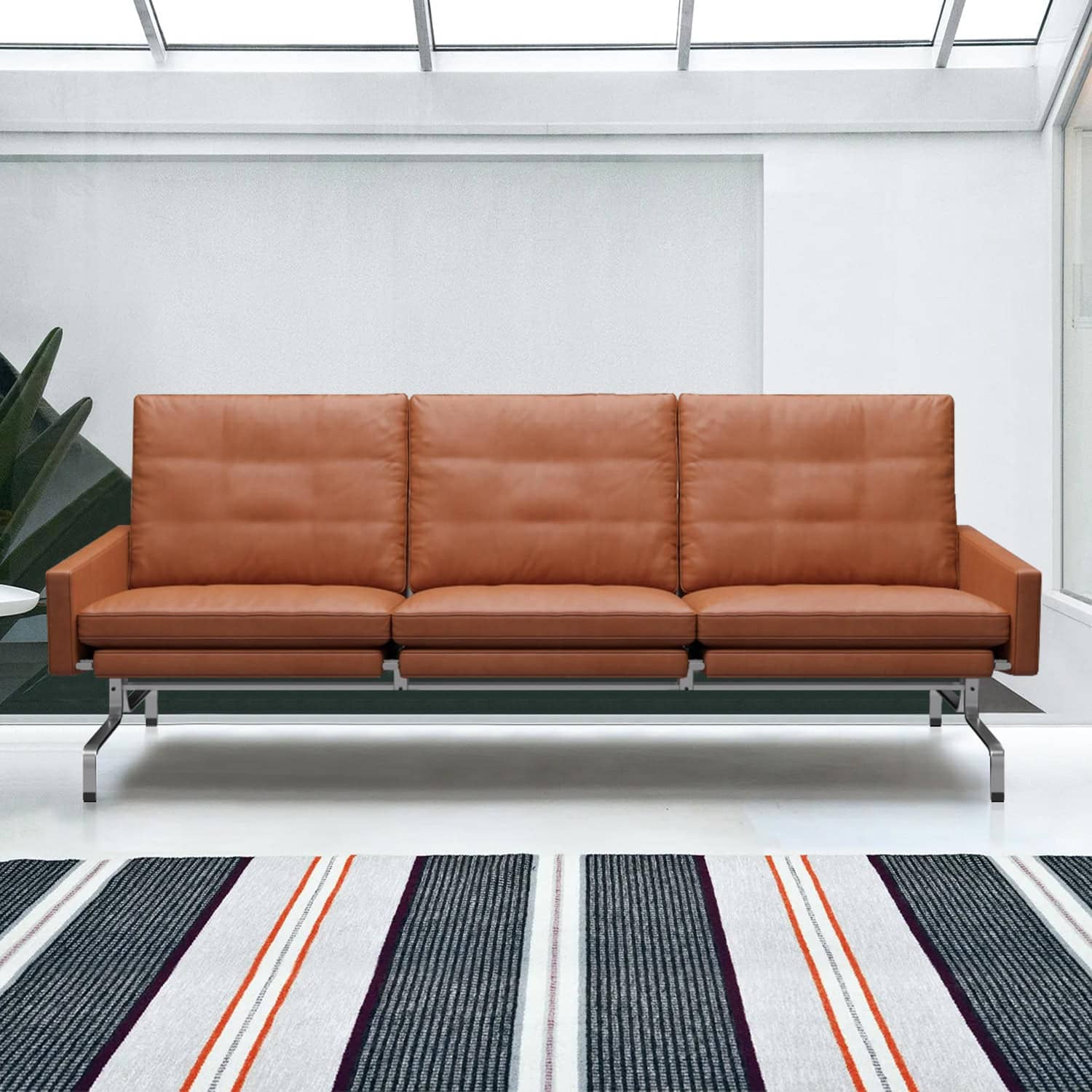 PK31 Sofa Brown 1 1 - PK31 Sofa Replica,  SOFA REPLICA,  sofa