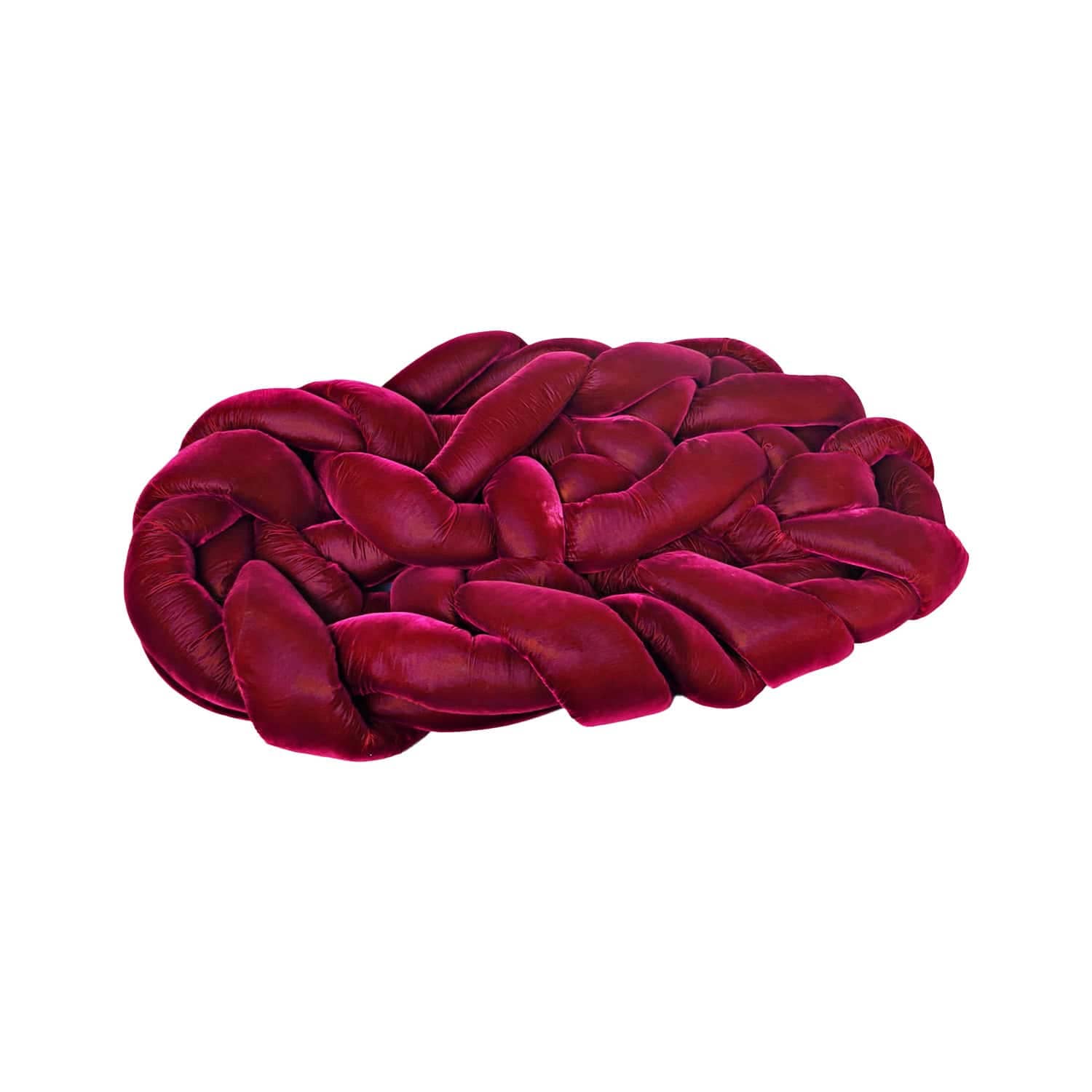 Python Nest Sofa Burgundy Red 5 - Python Boa Sofa