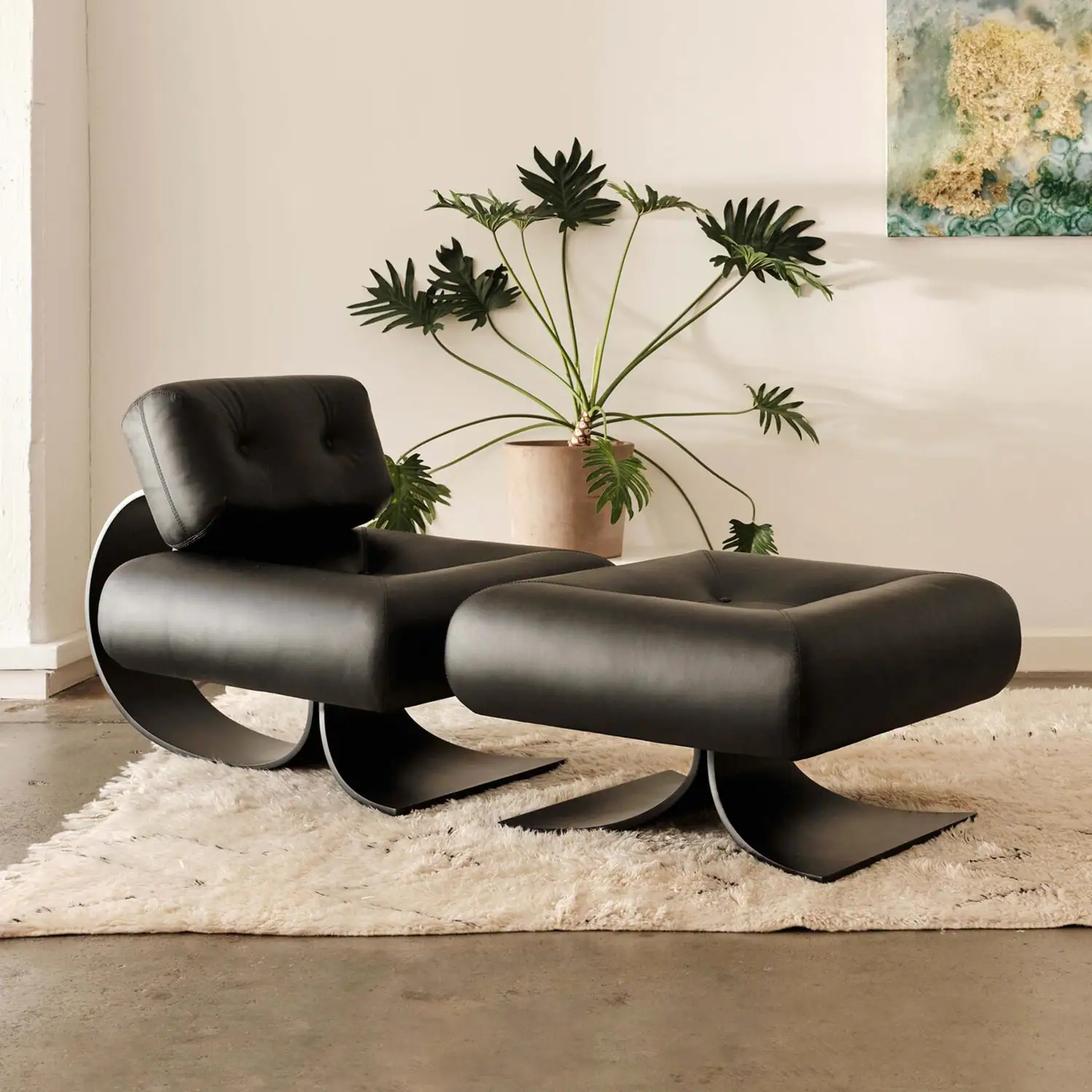 Alta Lounge Chair with Ottoman 11 - Alta Lounge Chair,  ottoman
