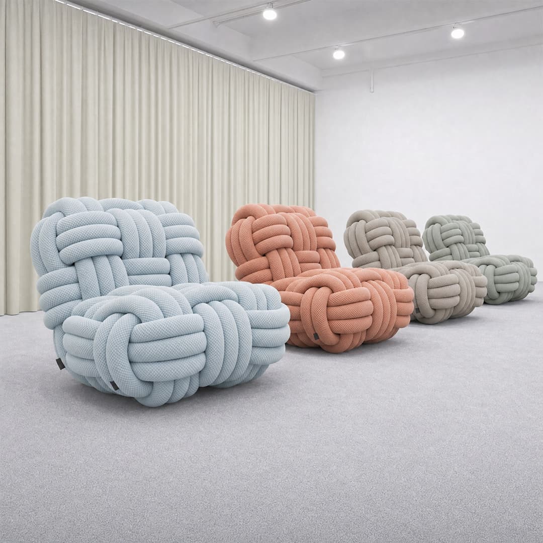 Julia and Peter Knitty Chair Blue 2