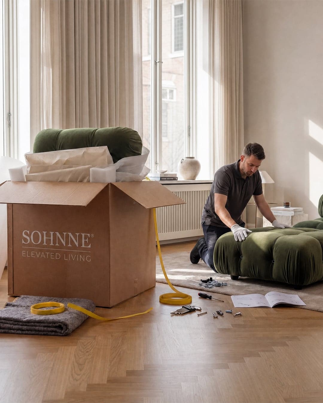 Sohnne white-glove assembly service