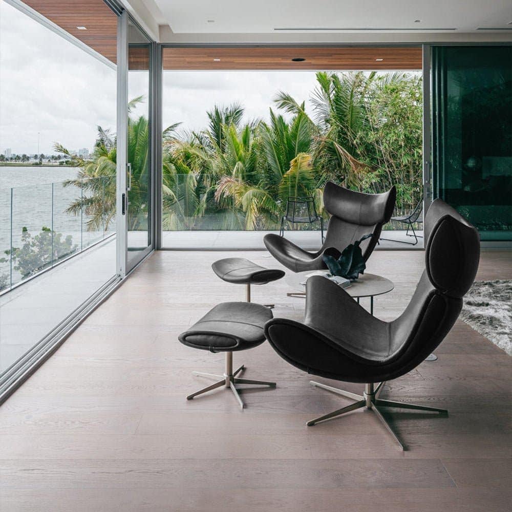 Imola Swivel Armchair & Footstool, view 5