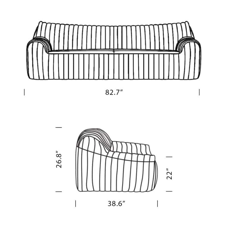 Dimensions Cinna Sandra Sofa Mobile 768x768 - Sandra