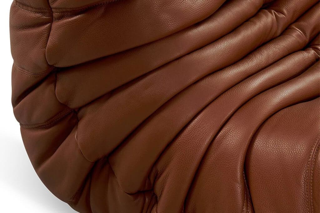 Togo Ottoman Leather, view 4
