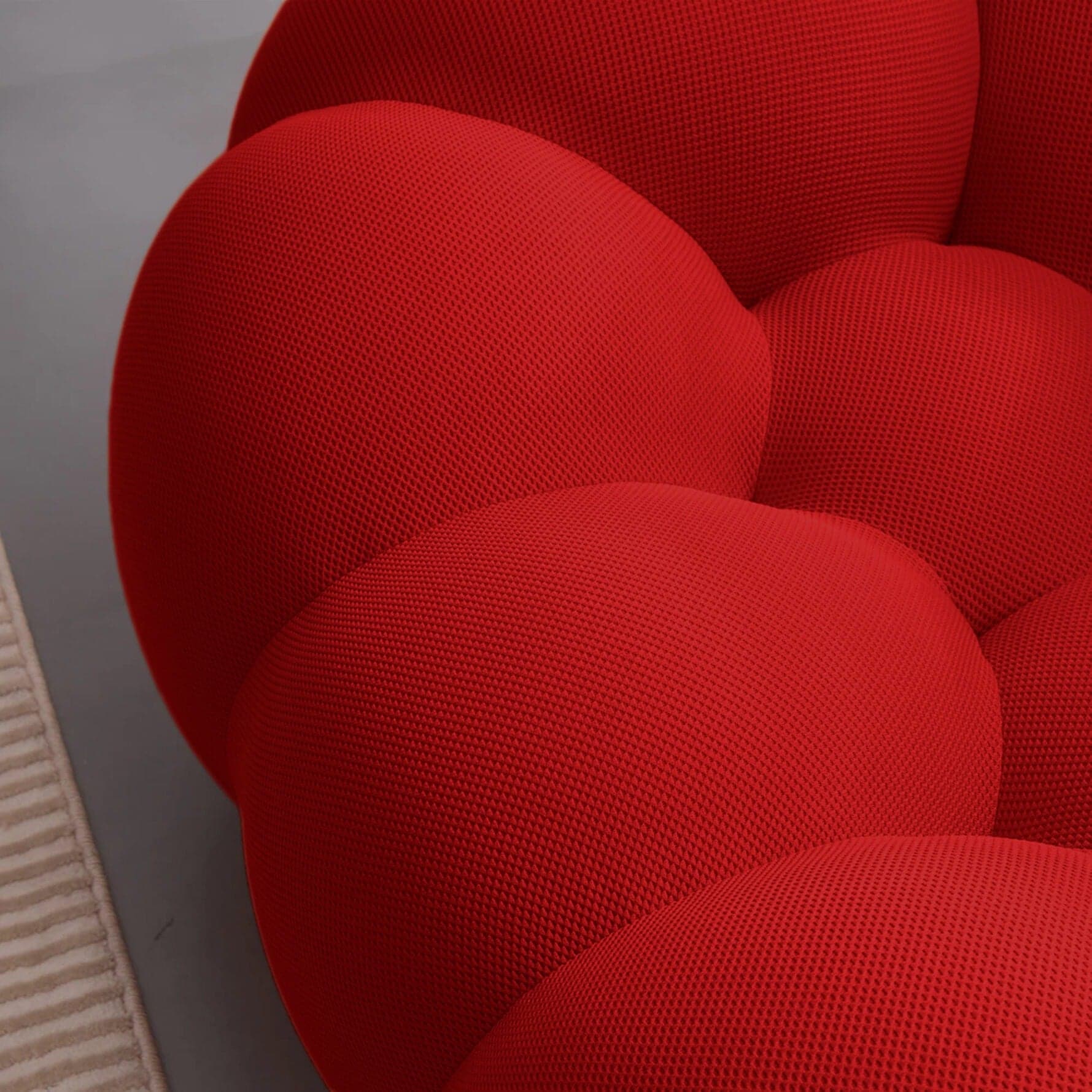 Bubble Sofa Armchair Replica Red 5 scaled