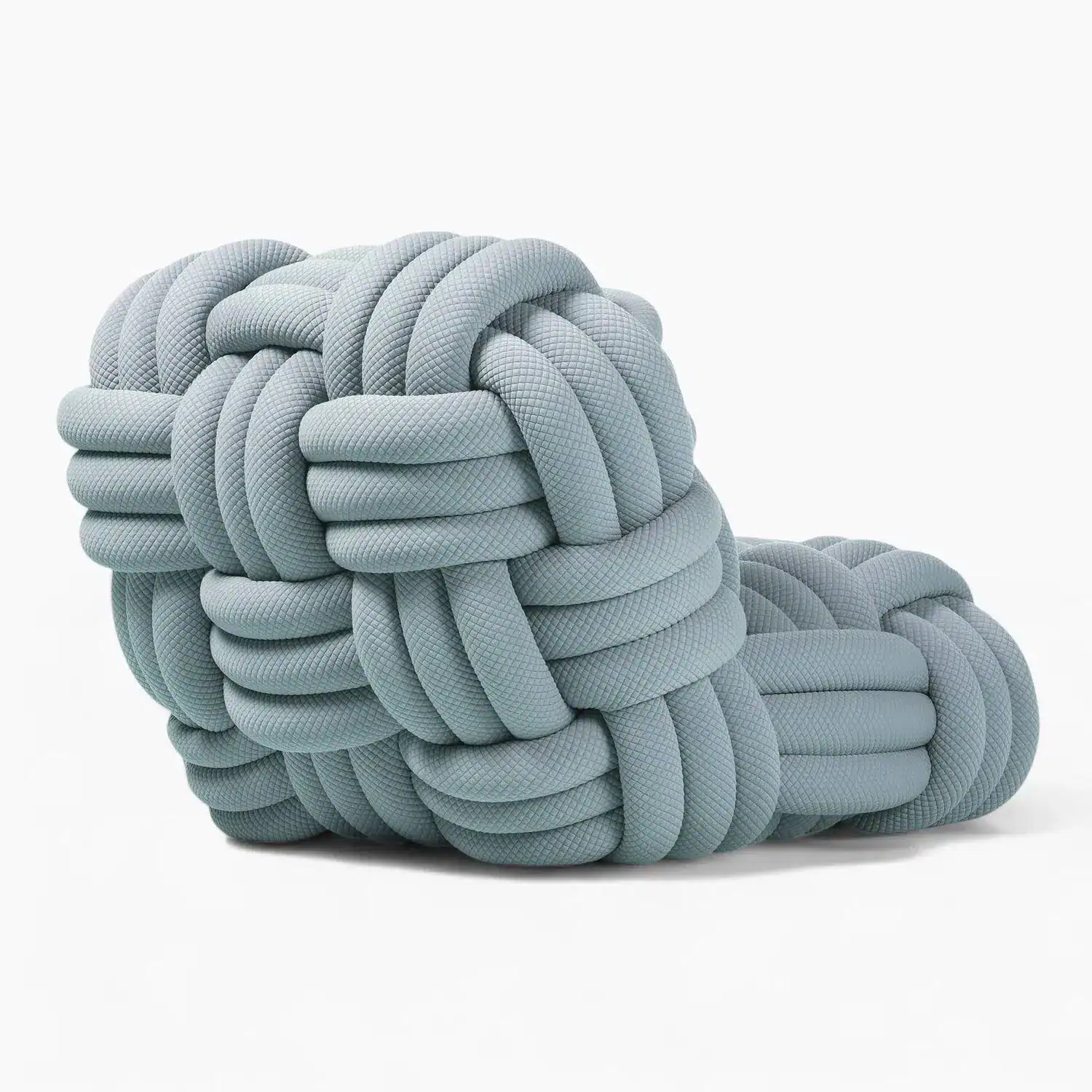 Knitty Lounge Chair Blue 5 - Knitty Lounge Chair