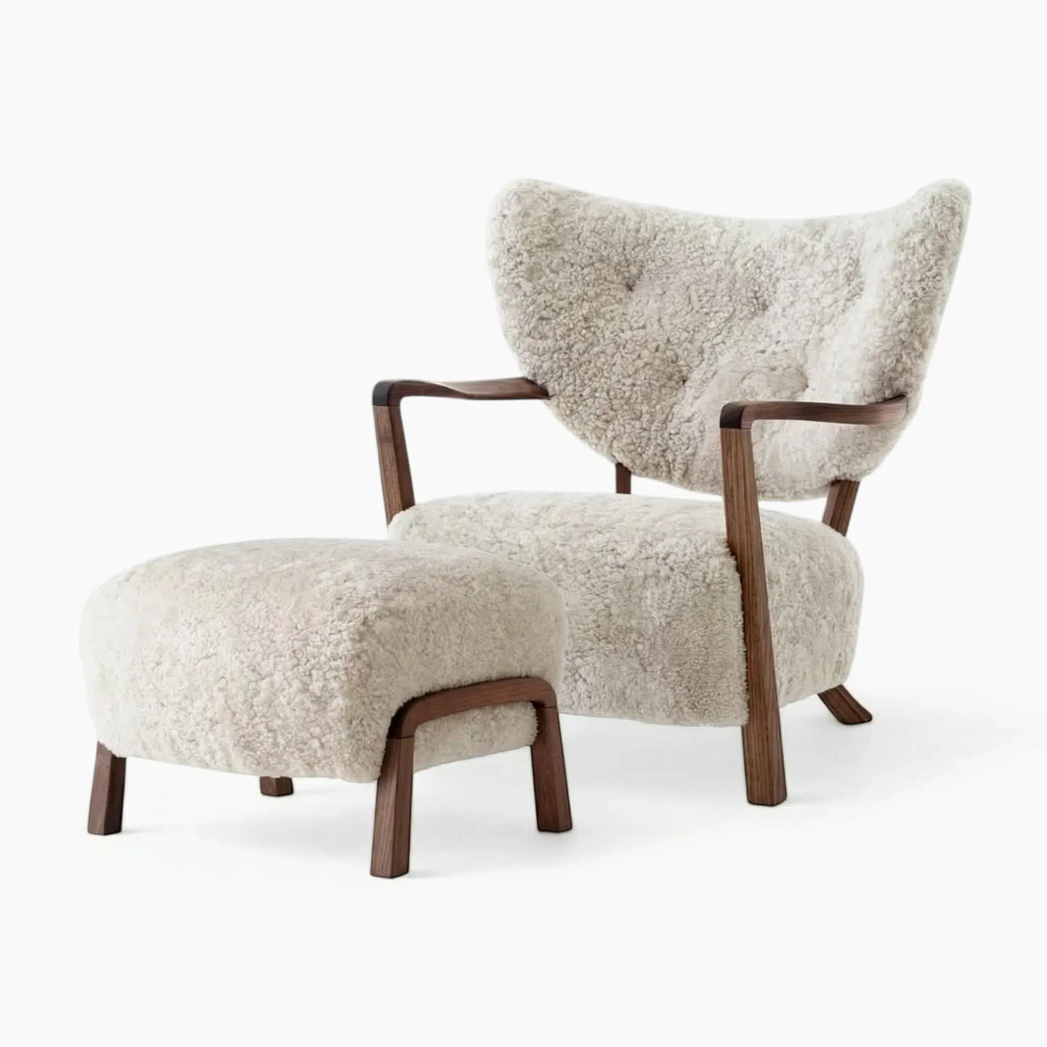 Wulff ATD2 Chair and Ottoman | Sohnne