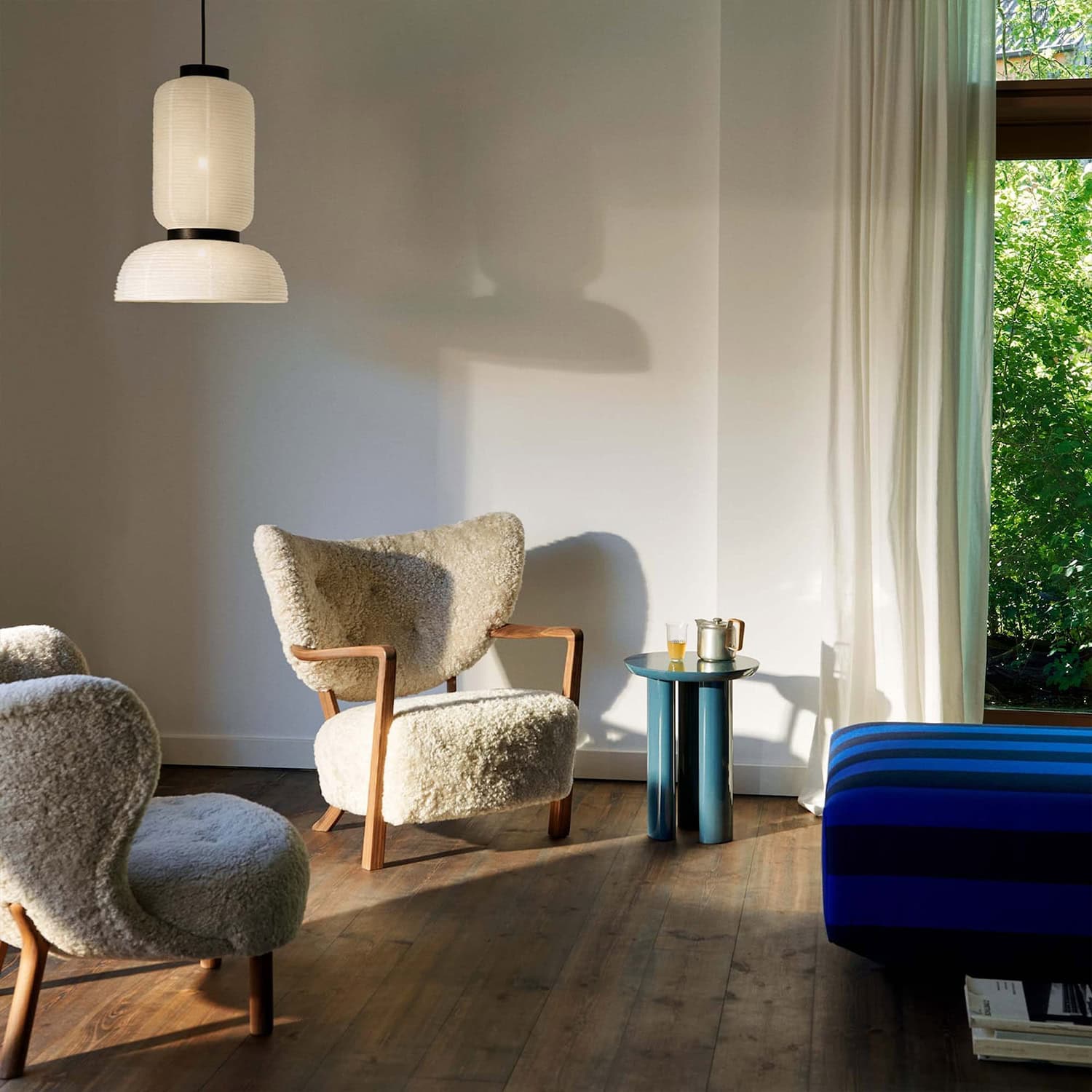 Wulff ATD2 Chair & Ottoman