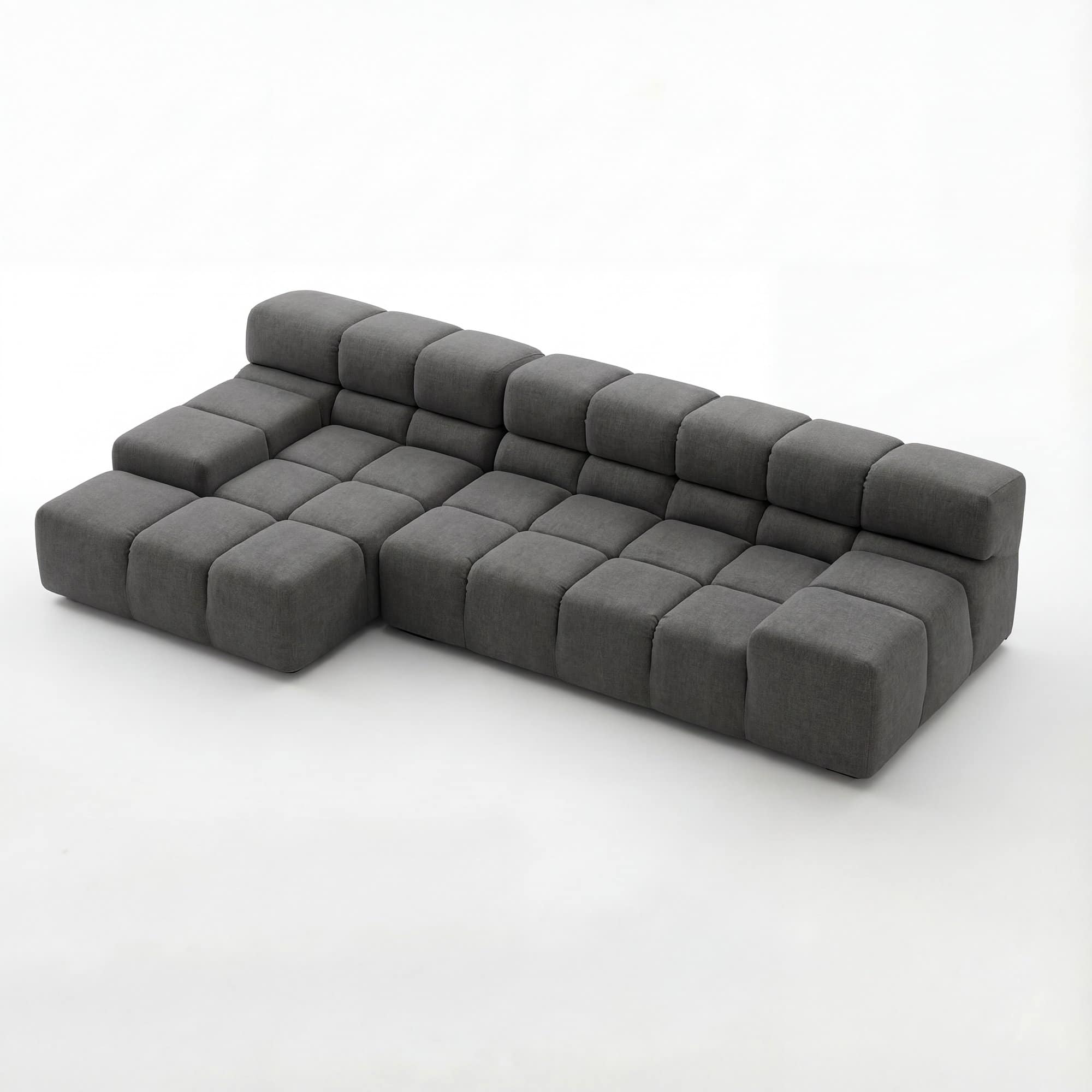 Tufty Time Sofa - Gray (5) - Tufty-Time Modular Sofa Replica