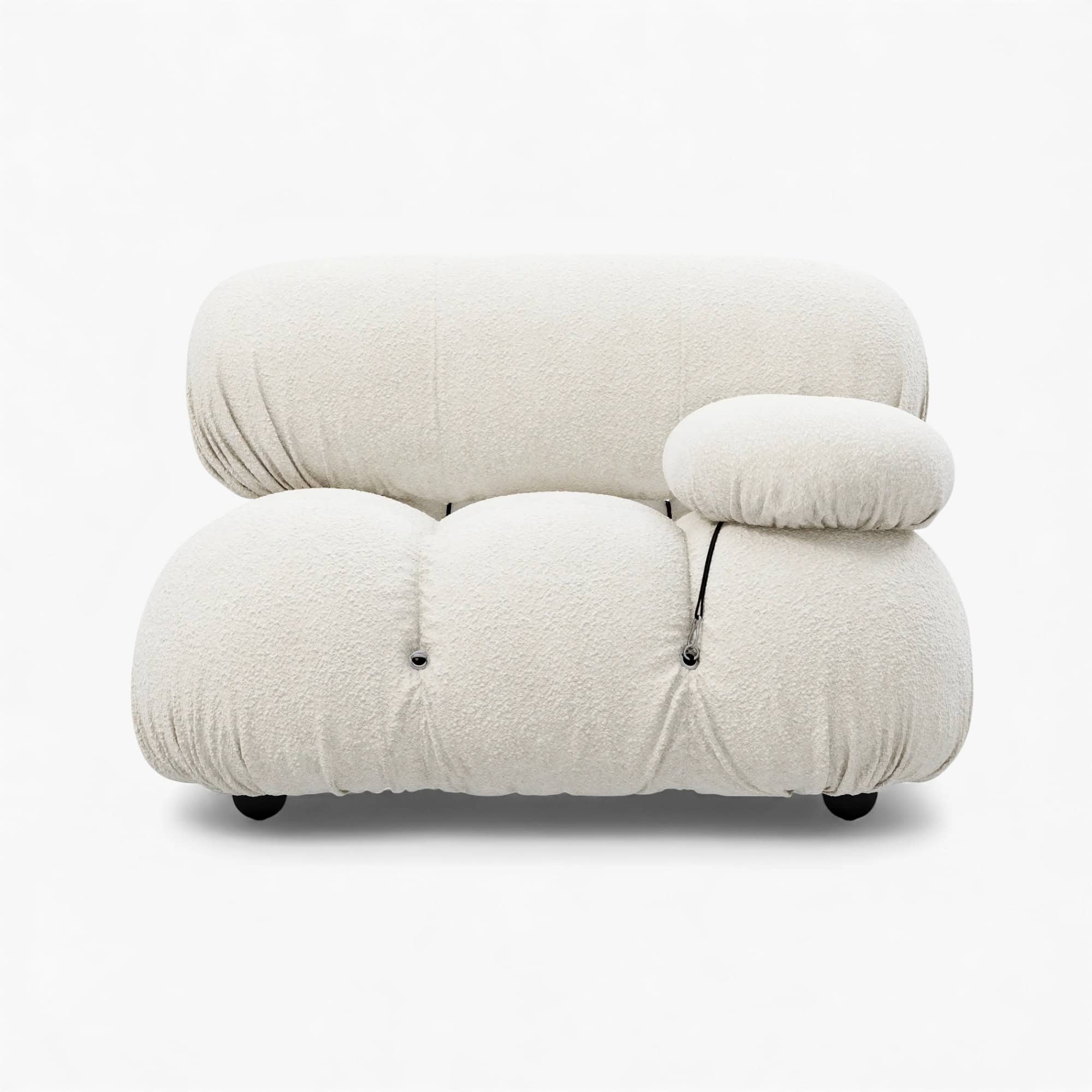 White Bouclé