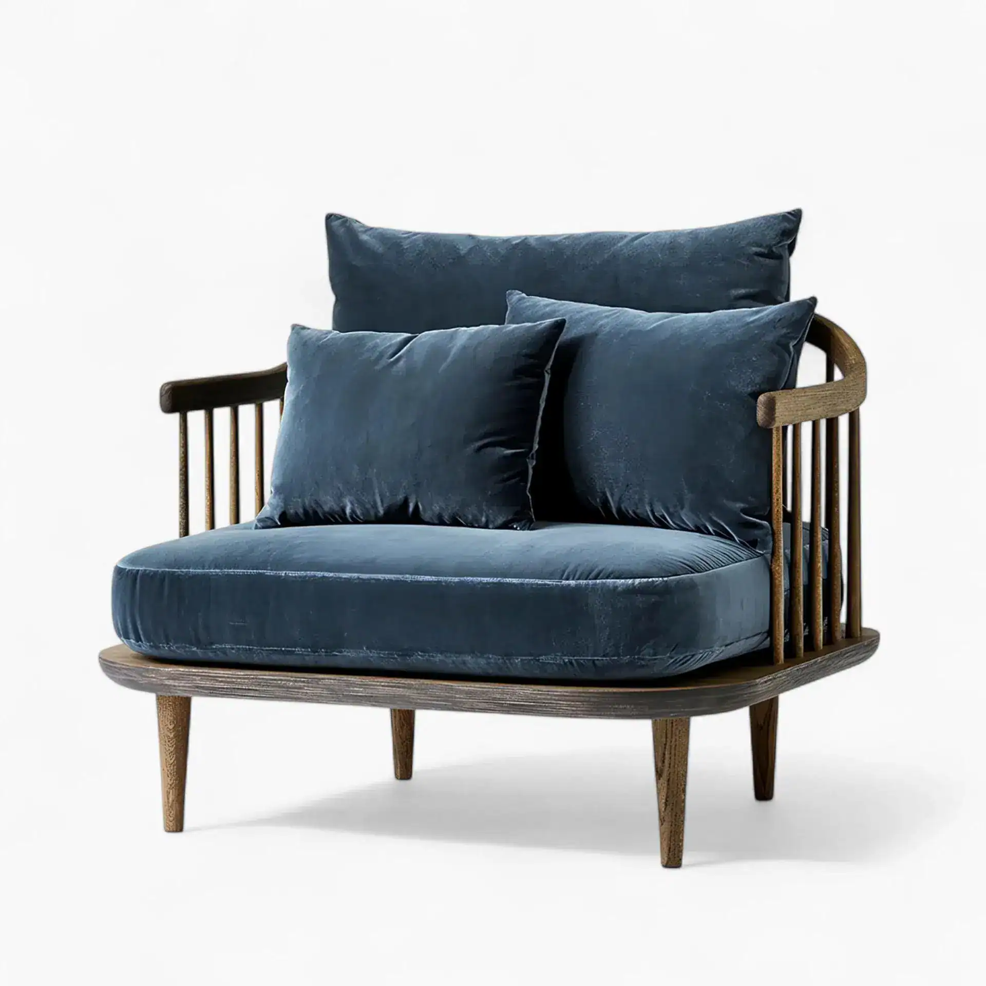 Ocean Blue Velvet