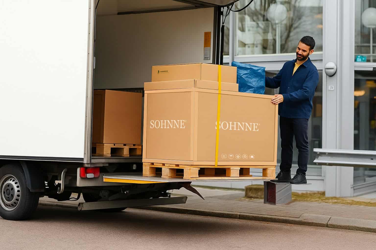 Sohnne factory environment — packaging