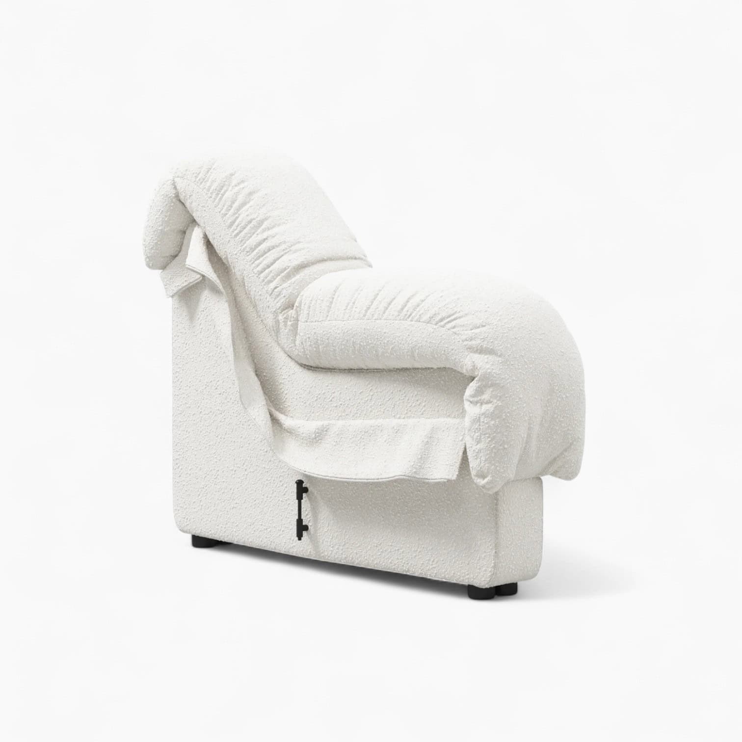 White Bouclé