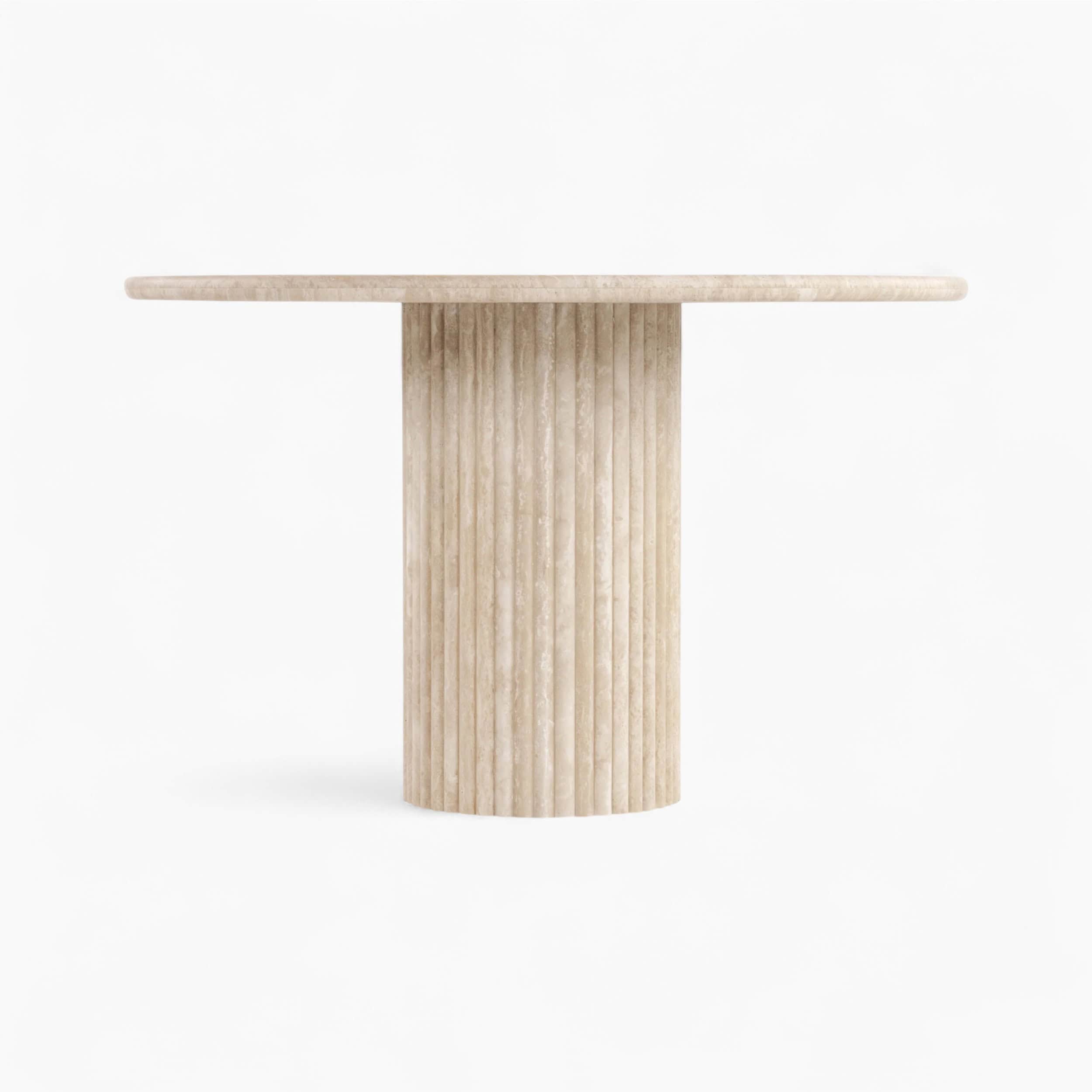 Saturn Round Travertine 4