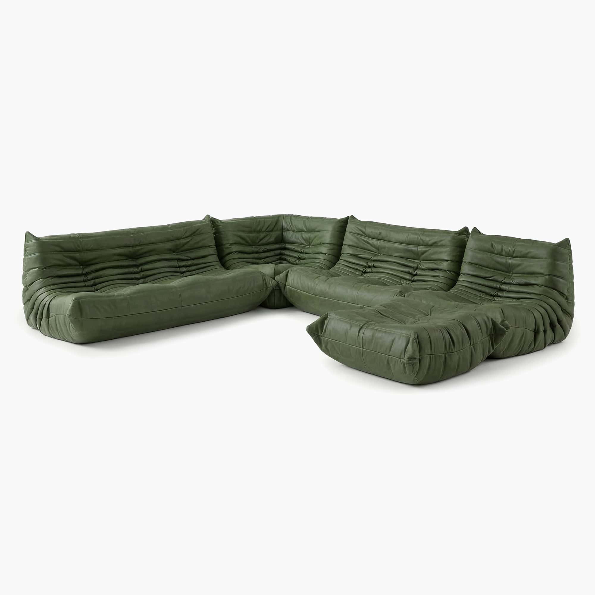 Togo Sofa Configuration Leather, view 3