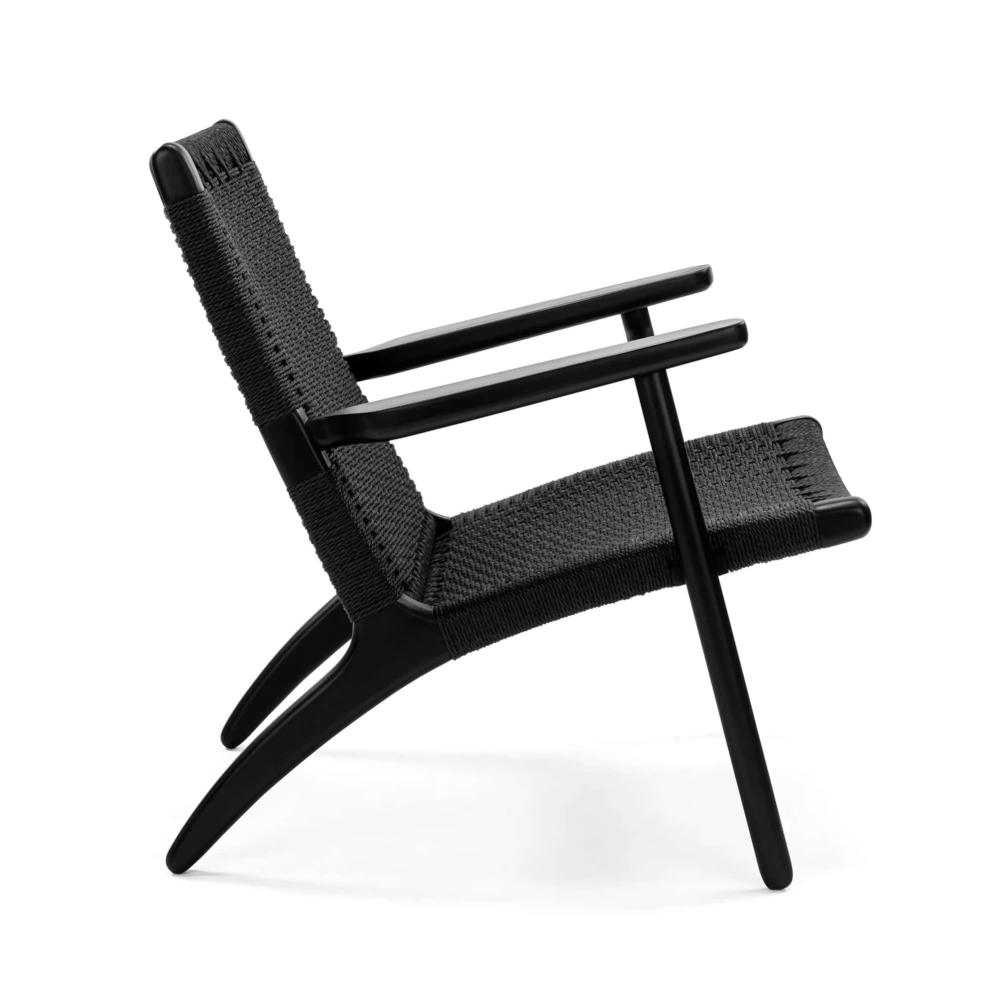 CH25 Lounge Chair - Black 3
