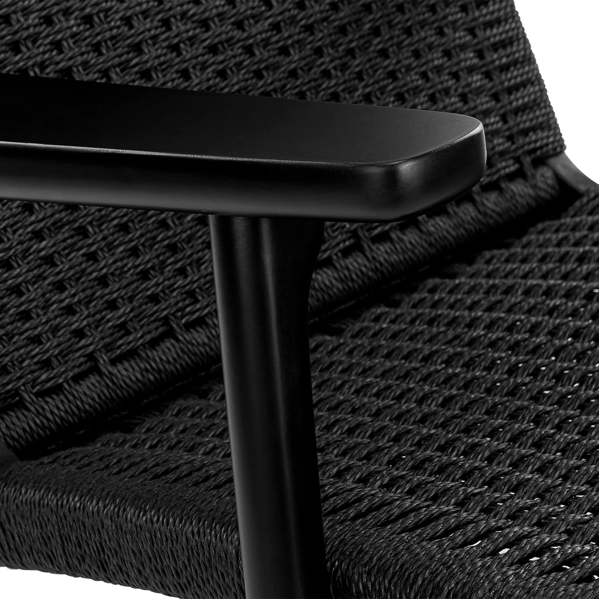 CH25 Lounge Chair - Black 6