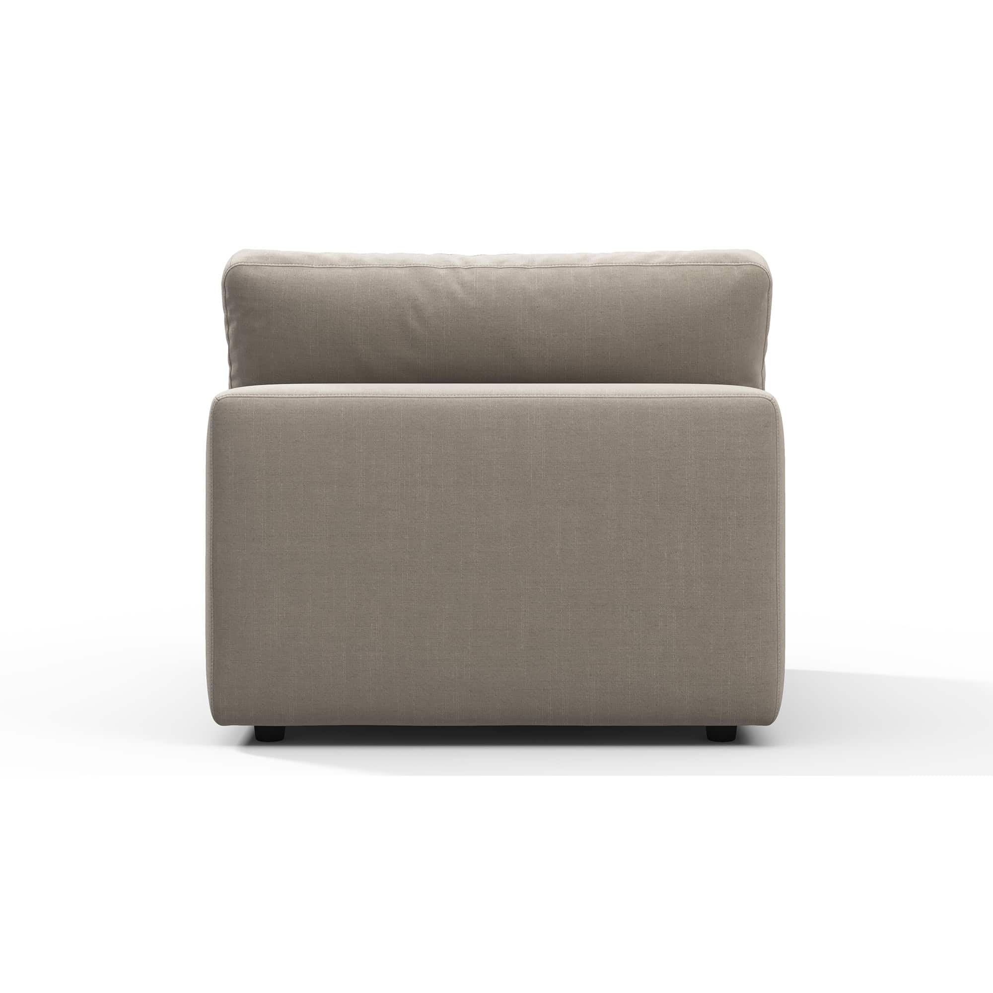 Cloud Sofa - Armless Beige (4)