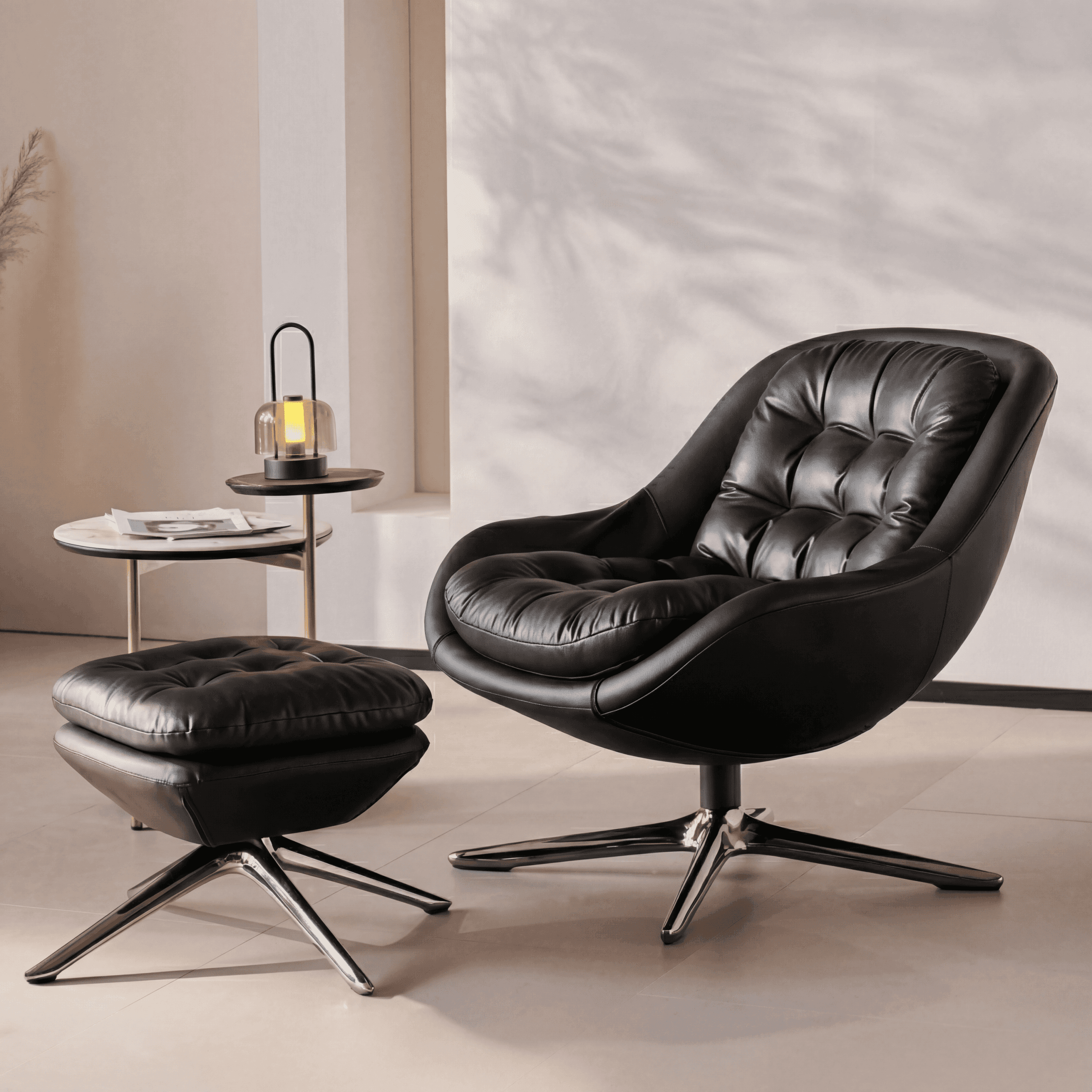 Kendall Armchair & Ottoman