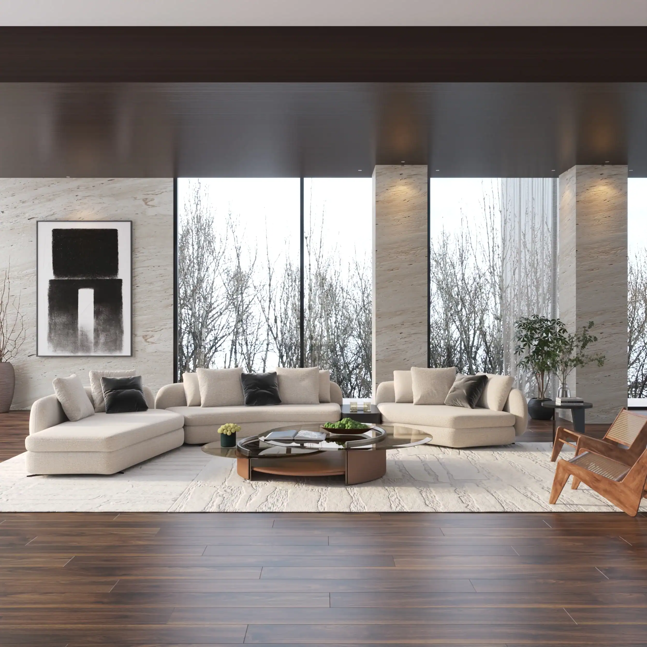 Saint Germain Sofa, view 3