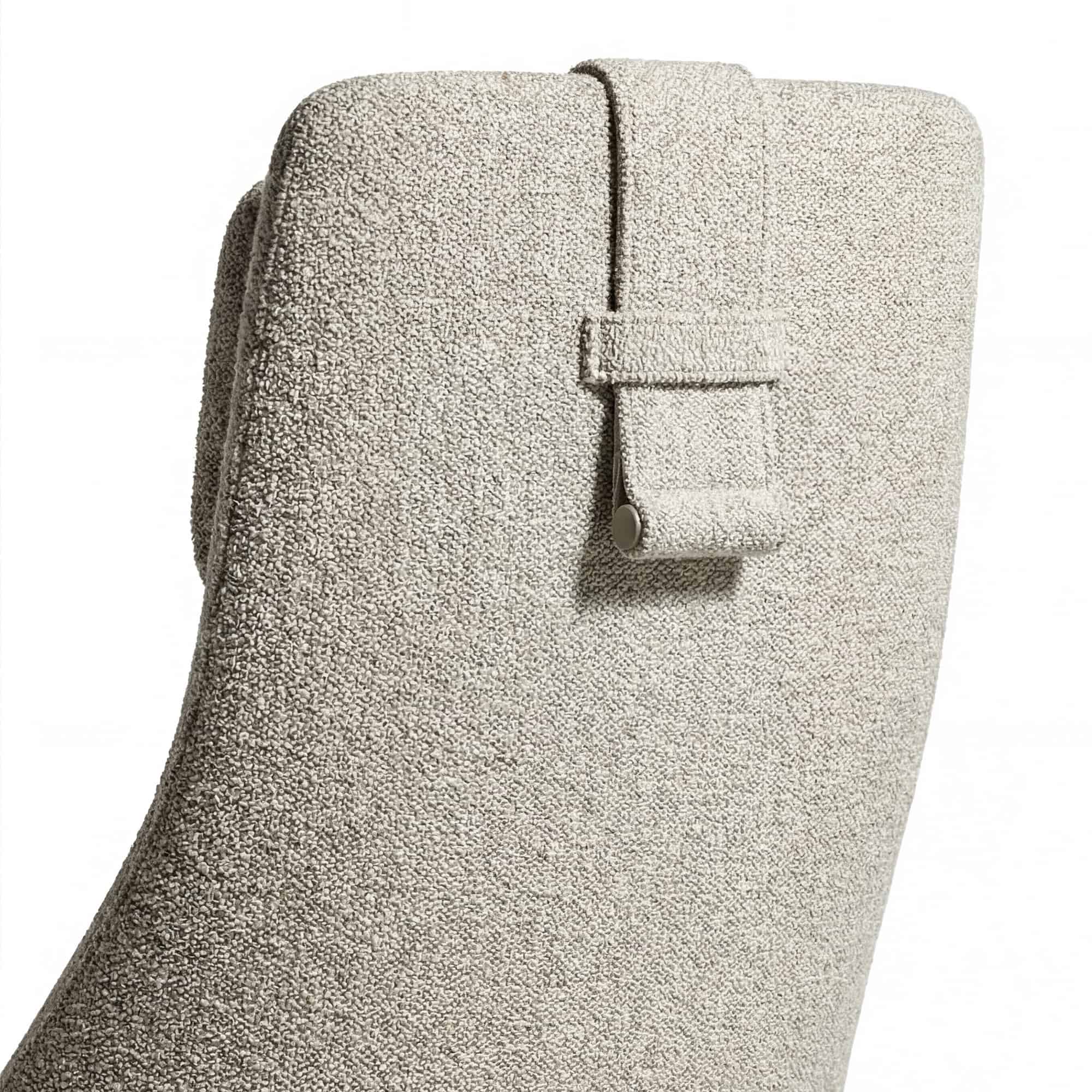 Downtown Lounge Armchair - White Bouclé (6)