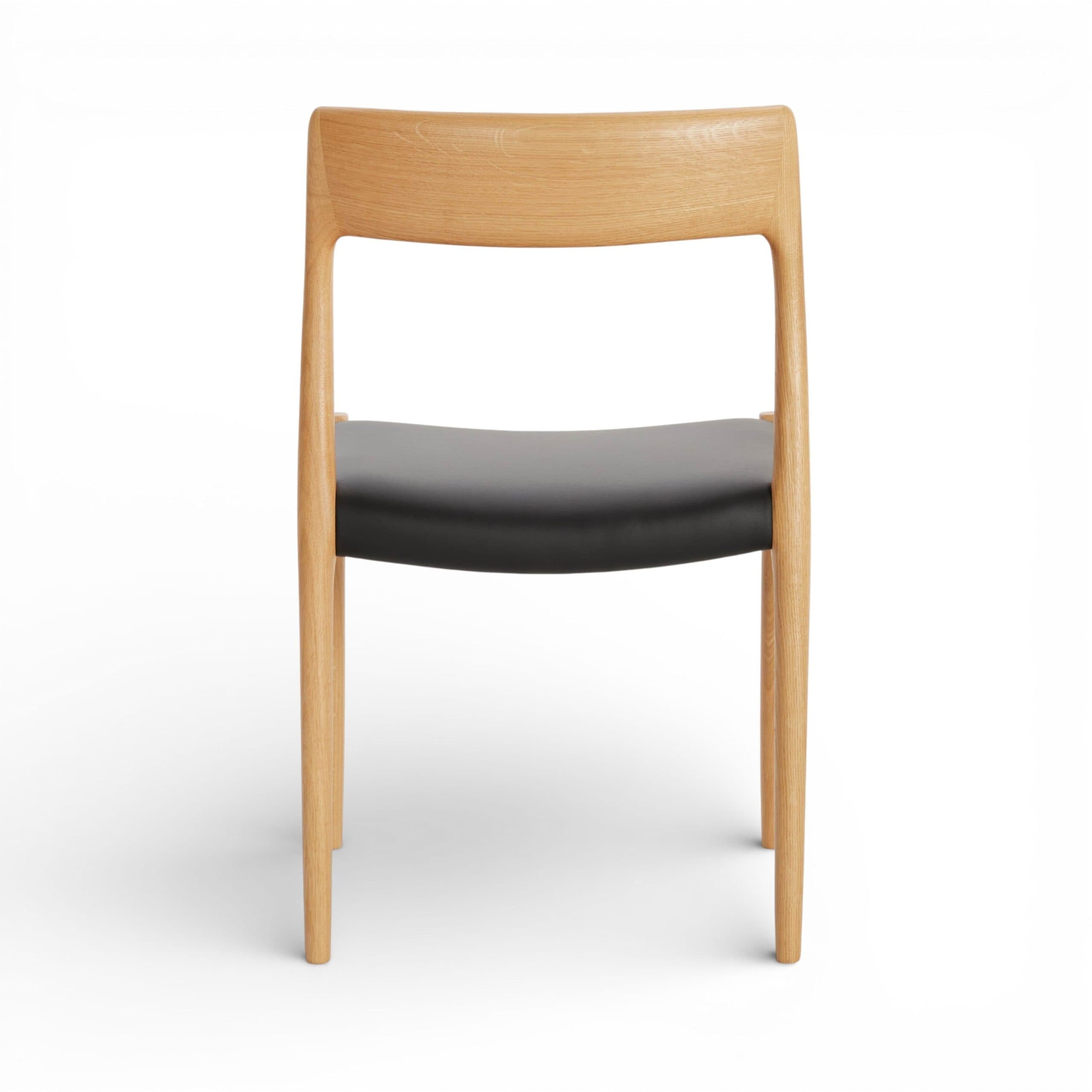 Moller Model 77 Side Chair Oak 4