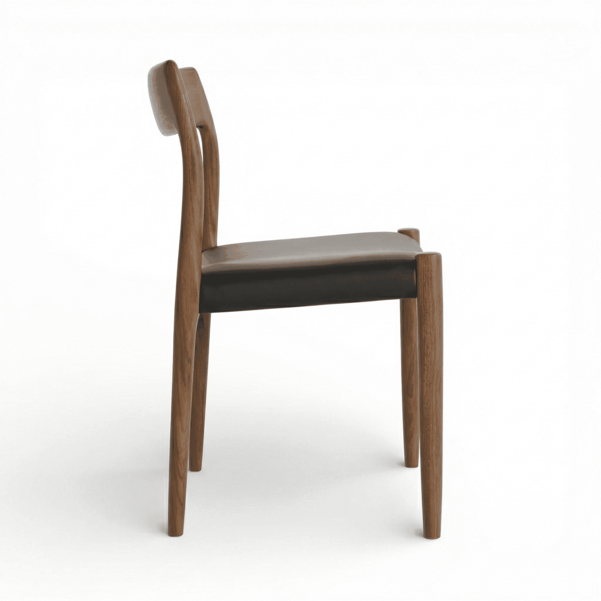 Moller Model 77 Side Chair Walnut 3
