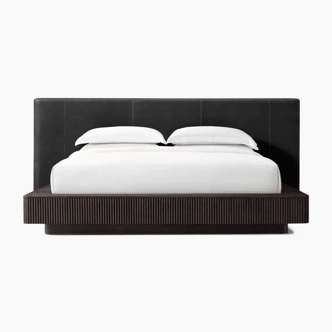 Mulholland Extender Leather Panel Bed 1