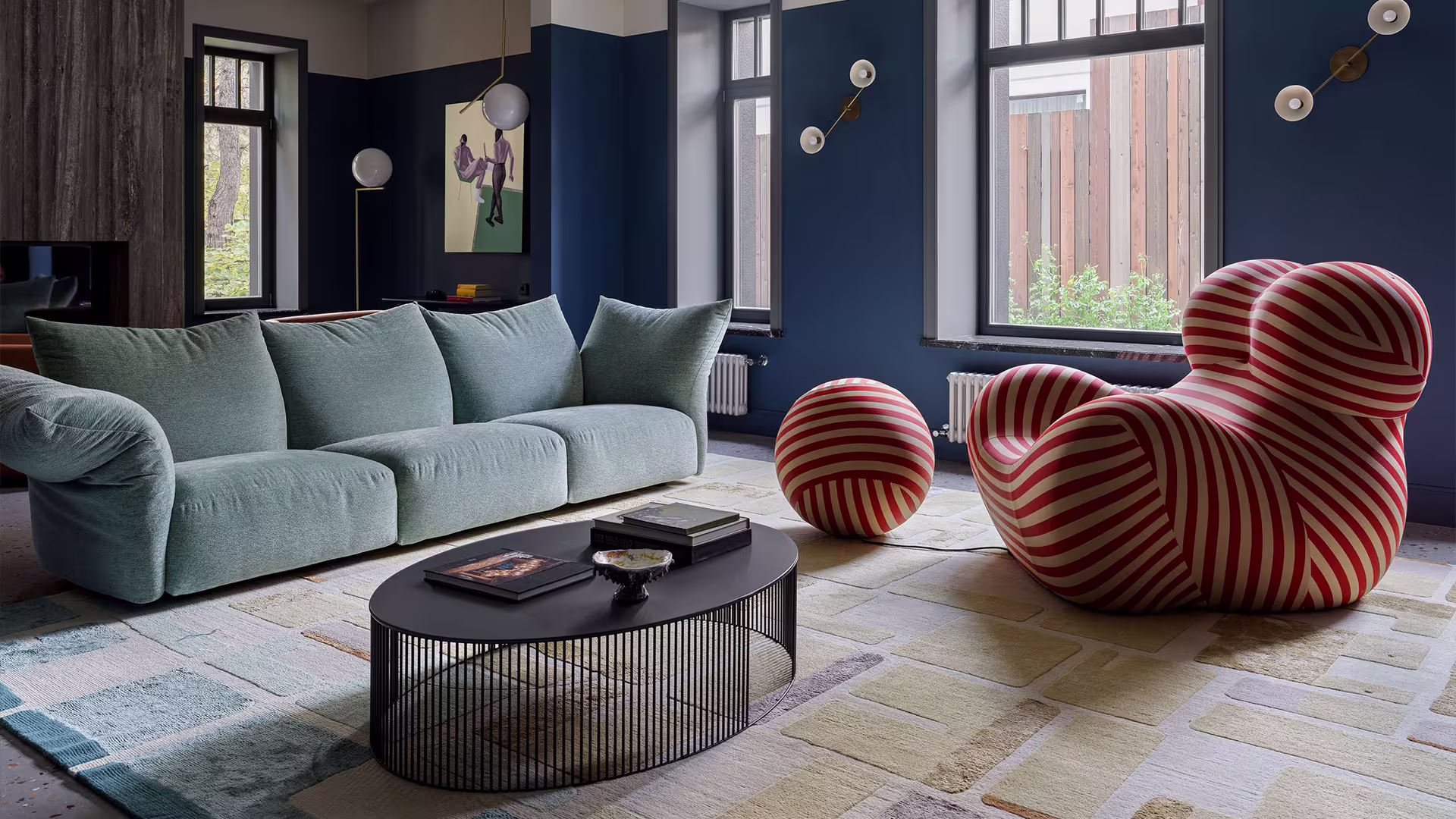La Mamma Armchair & Ottoman — gallery image 2