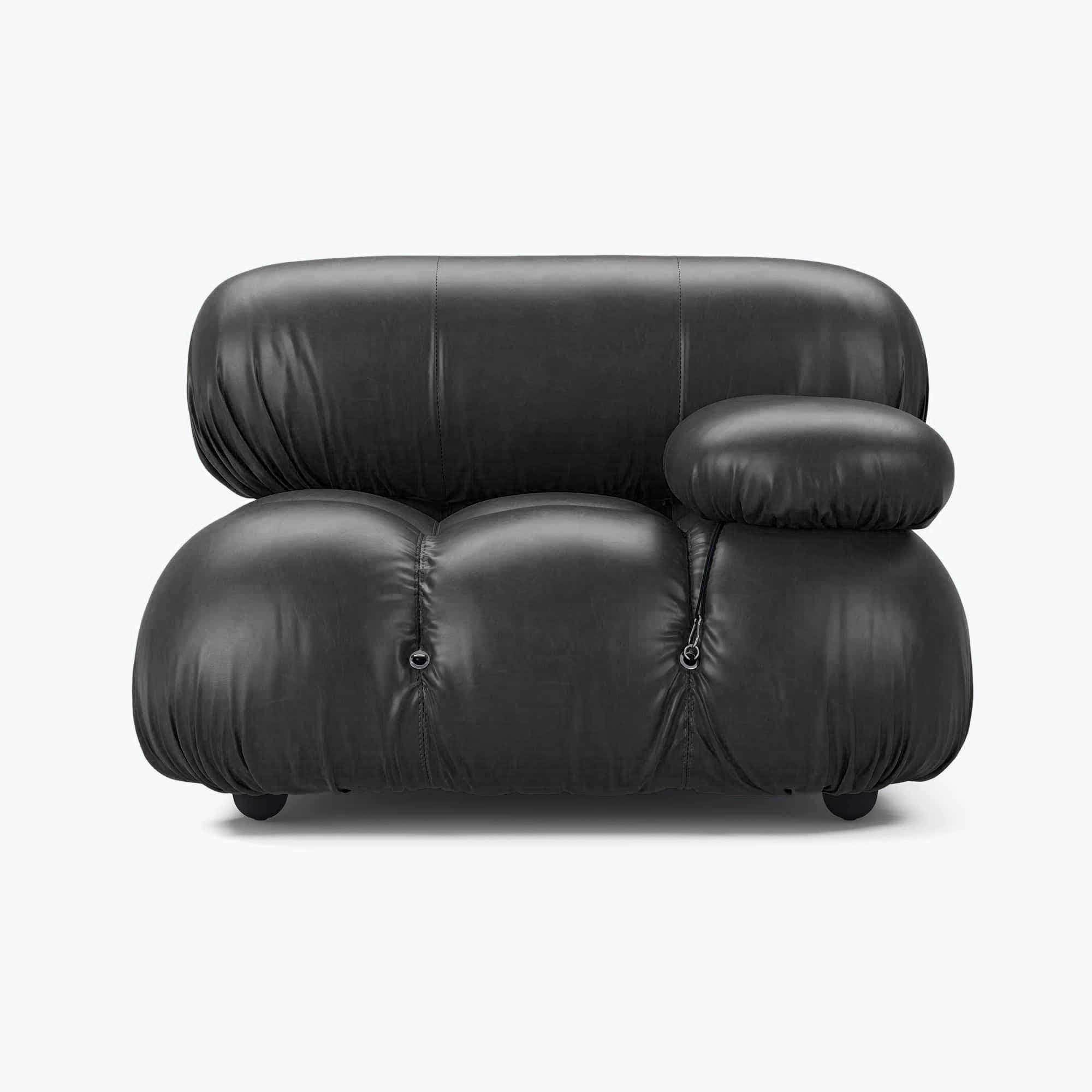 Black Aniline Leather