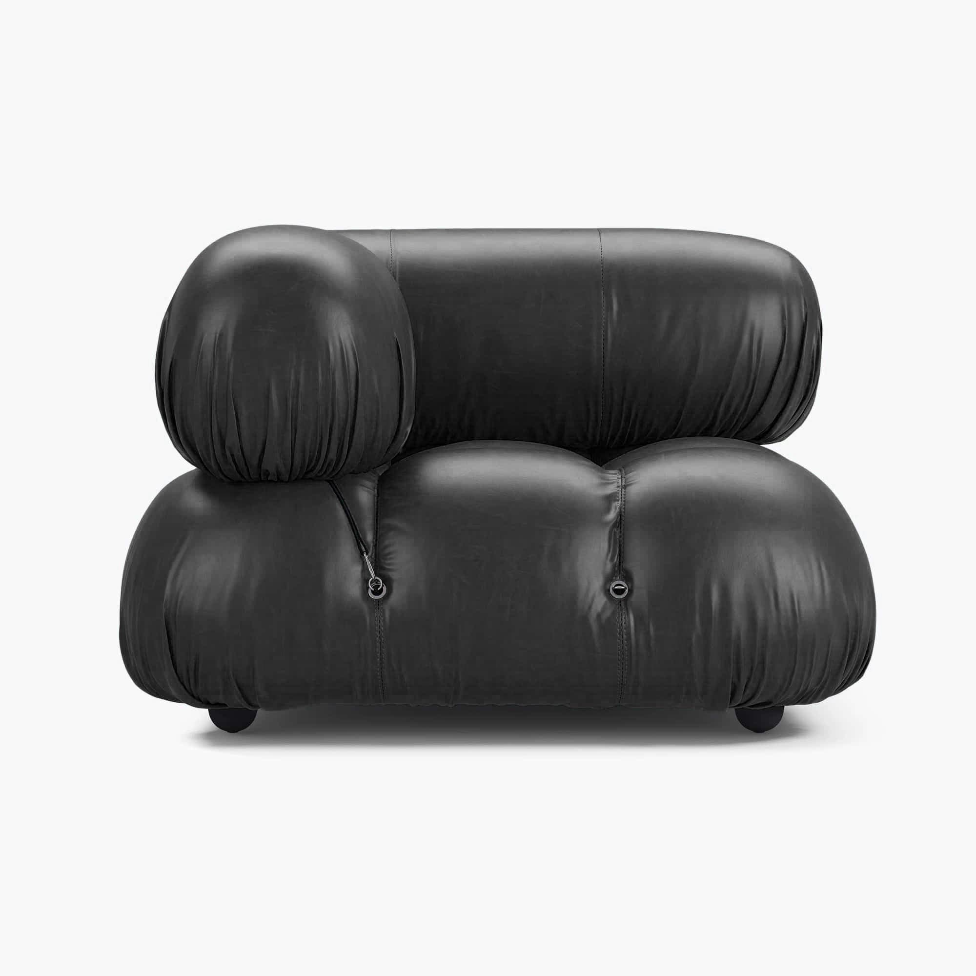 Black Aniline Leather