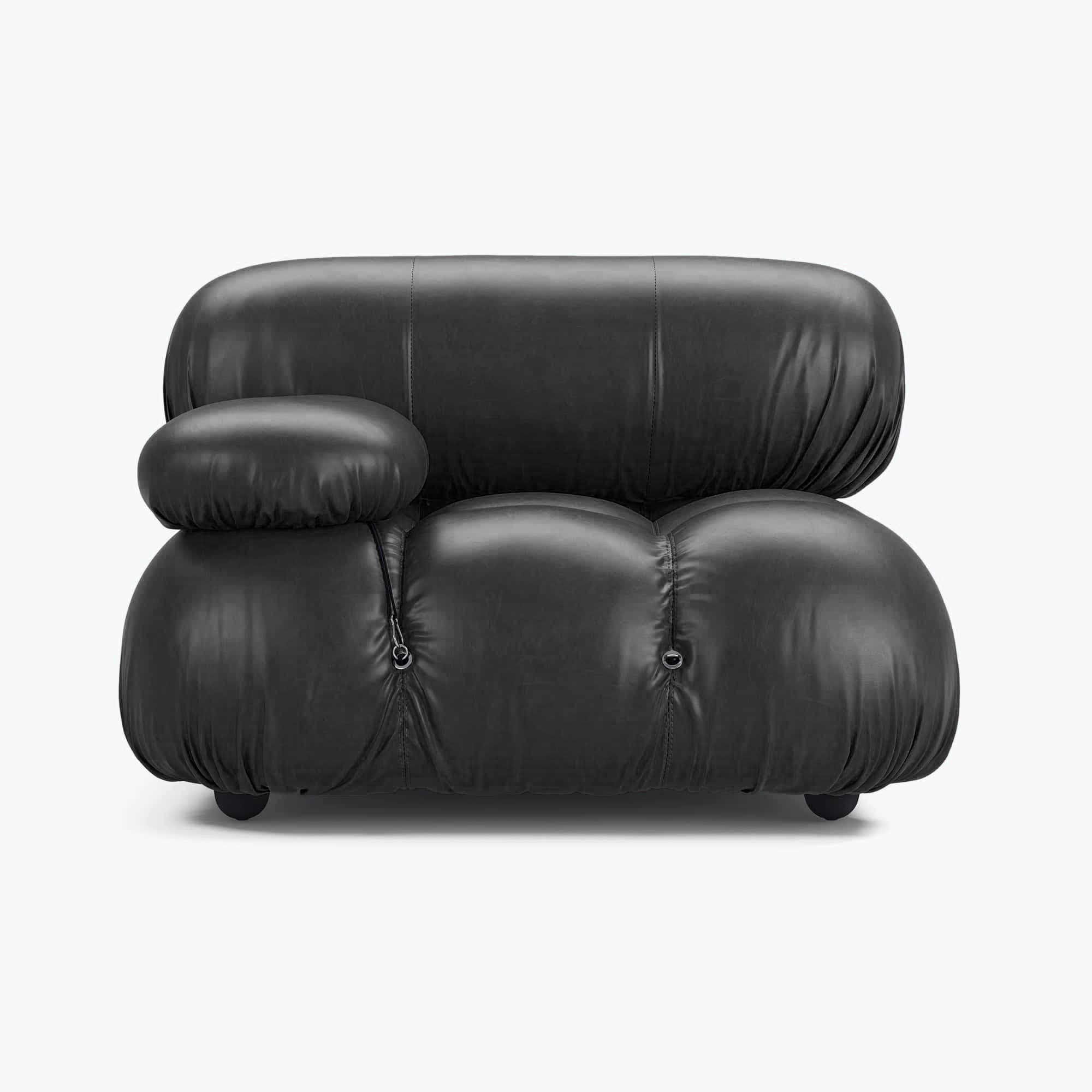 Black Aniline Leather